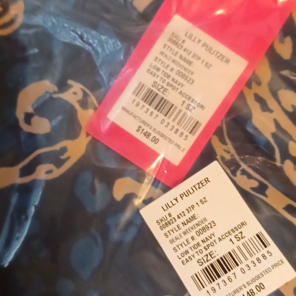 Lilly Pulitzer Bag Beale Weekender Bag NWT Easy to Spot OS - Picture 7 of 13